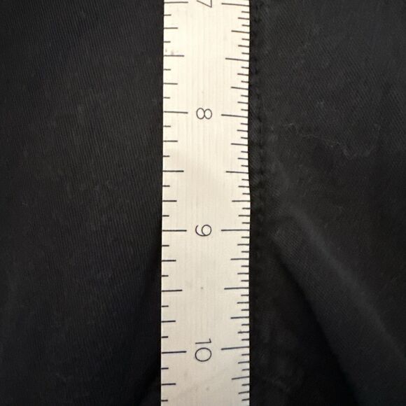 CJ Banks Size 16W Black Capri Pants Button And Zip Up Casual Spring - Picture 7 of 11